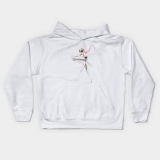 Ballerina Dance Drawing Kids Hoodie